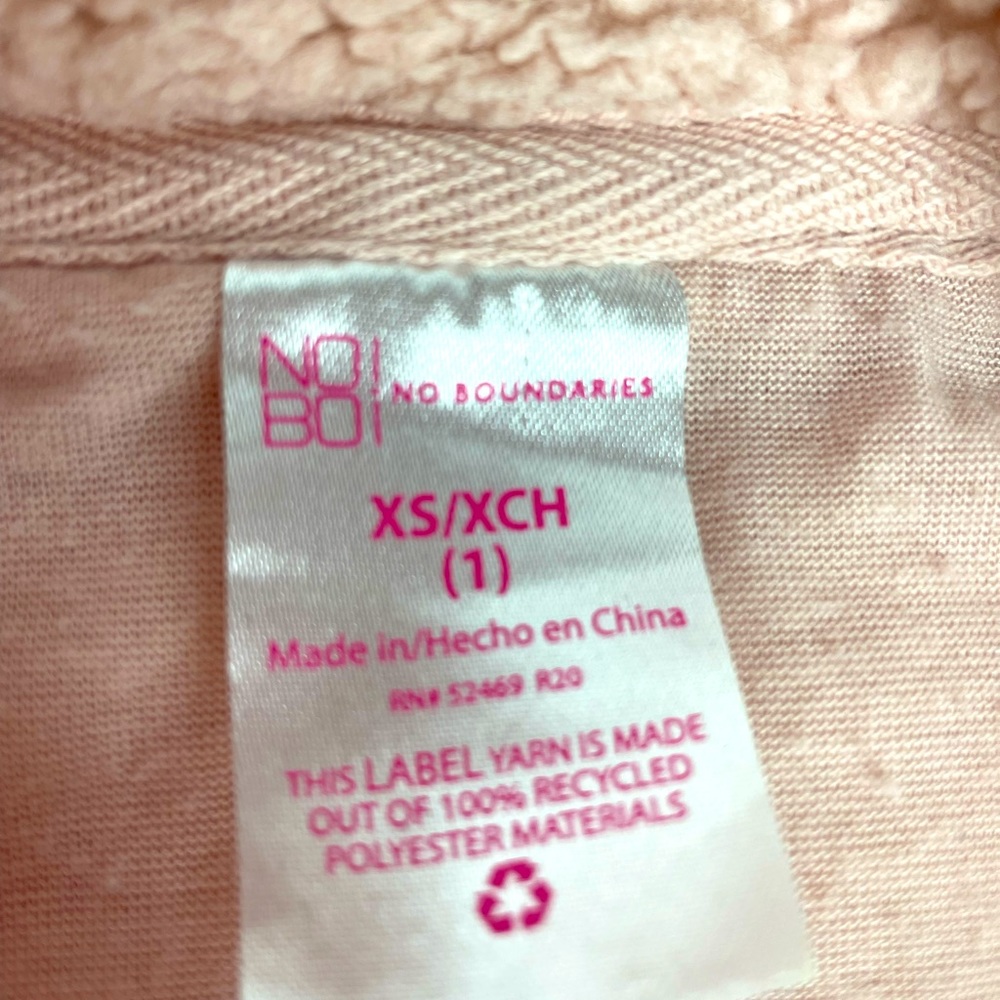 No Boundaries super soft drawstring cropped hoodie